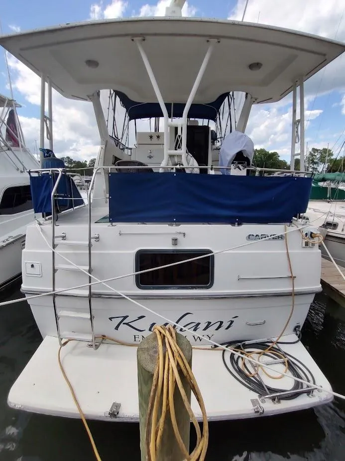 Slide: The Image of Carver Yachts 36 Aft Cabin Motoryacht 1992 - 2