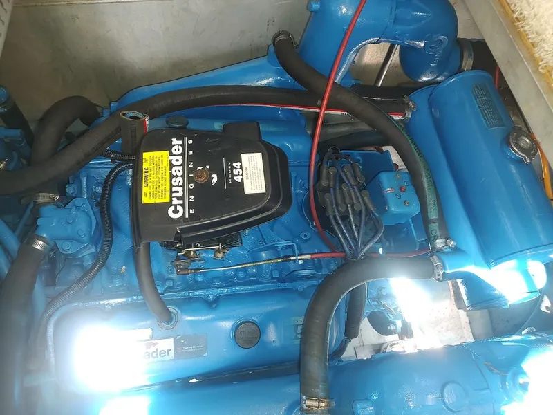 Slide: The Image of Carver Yachts 36 Aft Cabin Motoryacht 1992 - 86