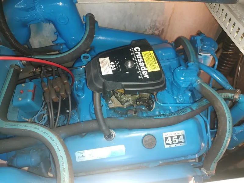 Slide: The Image of Carver Yachts 36 Aft Cabin Motoryacht 1992 - 87