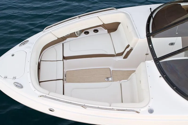 Slide: The Image of Manufacturer Provided Image: 2015 Chaparral 307 SSX boat interior with spacious seating. - 46