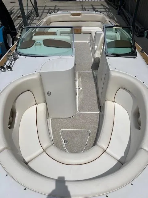 Slide: The Image of Twin Volvo Penta engines in a 2008 Chris-Craft Launch 28 boat. - 13