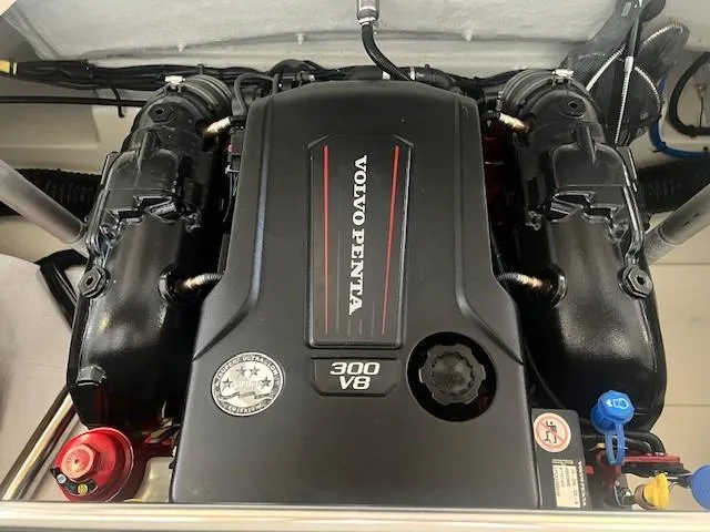 Slide: The Image of Volvo Penta 300 V8 engine in 2020 Chris-Craft Launch 27 boat. - 18