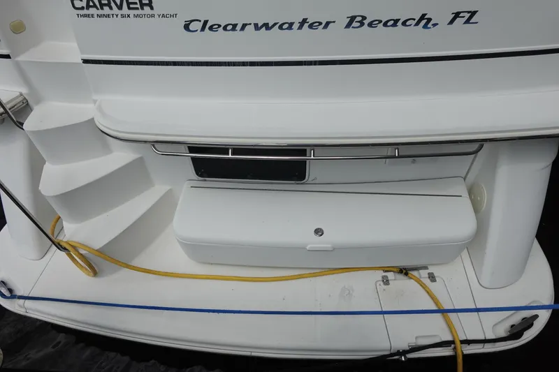 Slide: The Image of 2004 Carver 396 Aft Cabin MY yacht at Clearwater Beach, FL dock. - 12
