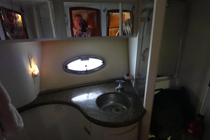 Slide: The Image of Carver 396 Aft Cabin Motor Yacht 2004 - 73