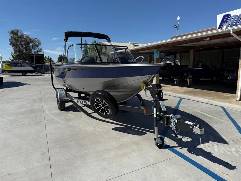 Slide: The Image of Crestliner Super Hawk 1750 w/ 150HP Mercury! 2025 - 11