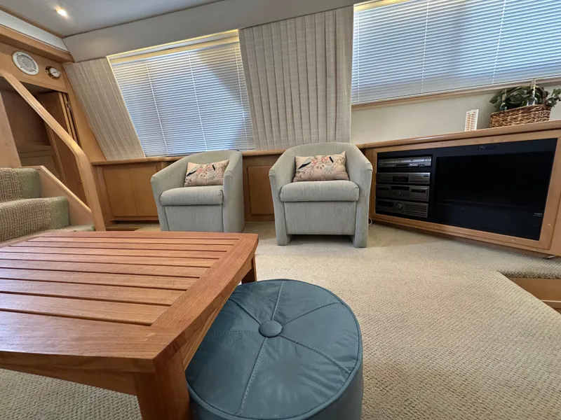 Slide: The Image of Electrical control panel of a 1995 Carver 440 Aft Cabin Motor Yacht. - 32