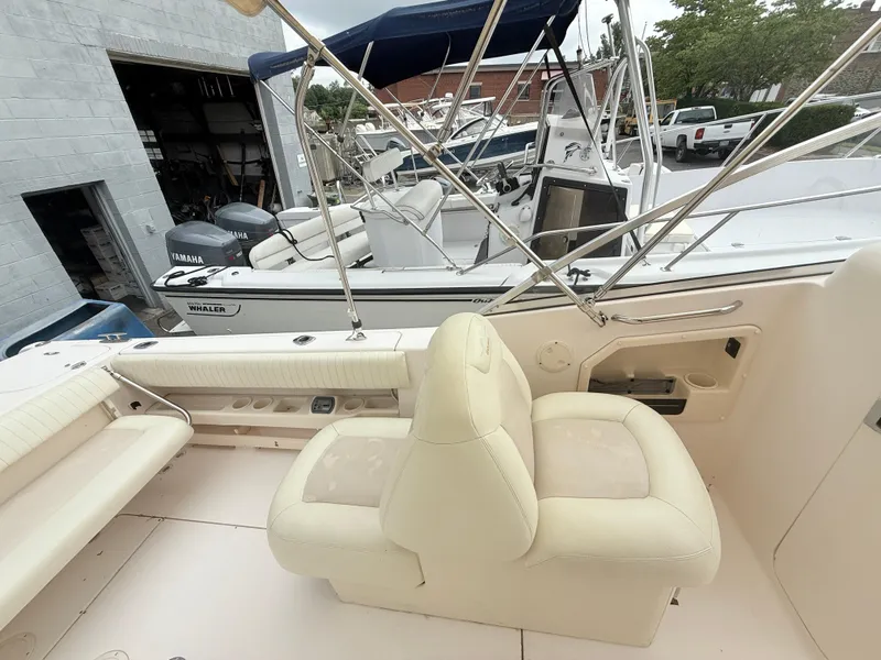 Slide: The Image of 2007 Grady-White Tournament 275 boat interior with seating and equipment. - 9