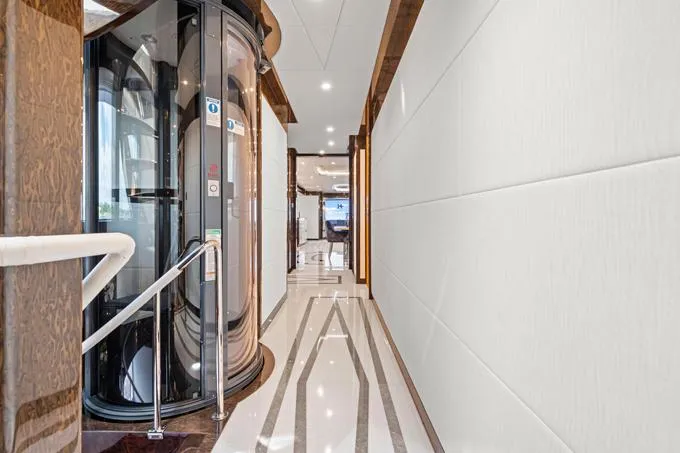 Slide: The Image of Main Deck Elevator Landing - 14