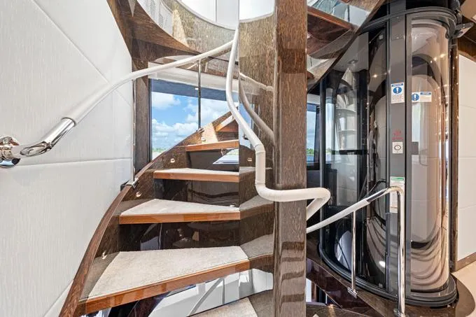 Slide: The Image of Steps to Skylounge - 50