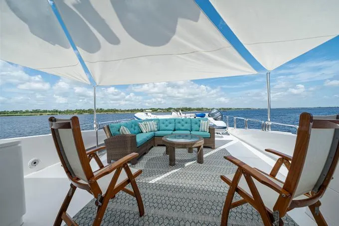 Slide: The Image of Boat Deck Seating - 64