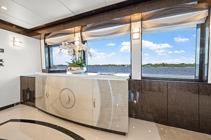 Slide: The Image of Stbd. Side Storage Credenza - 9