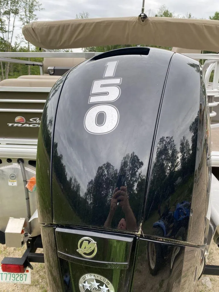 Slide: The Image of Sun Tracker Fishin Barge 2023 - 24