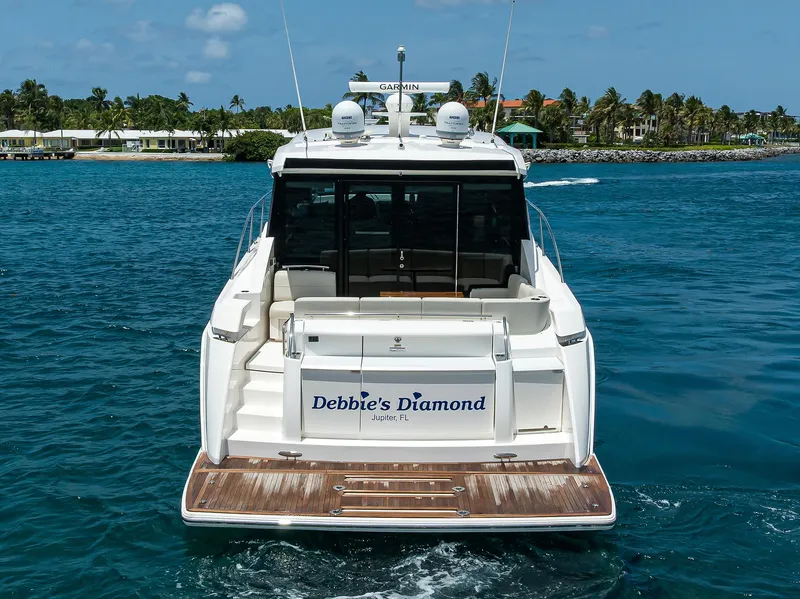 Slide: The Image of Tiara 49 DEBBIE'S DIAMOND - Aft Profile - 43