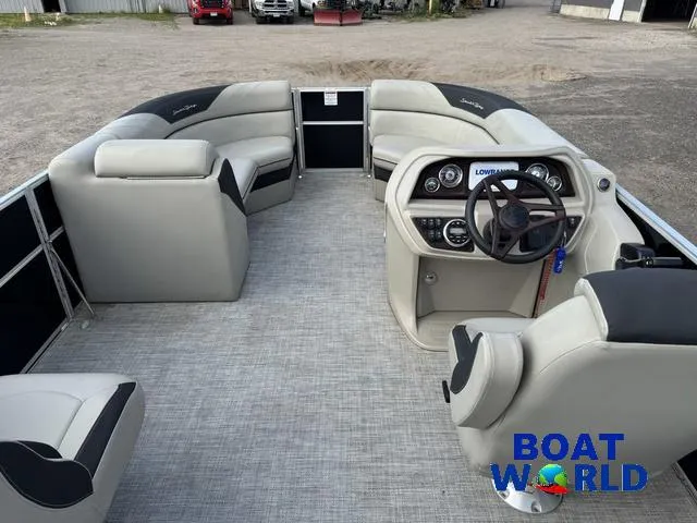 Slide: The Image of South Bay 224RS LE Pontoon & 140HP Suzuki 4-Stroke EFI 2023 - 6
