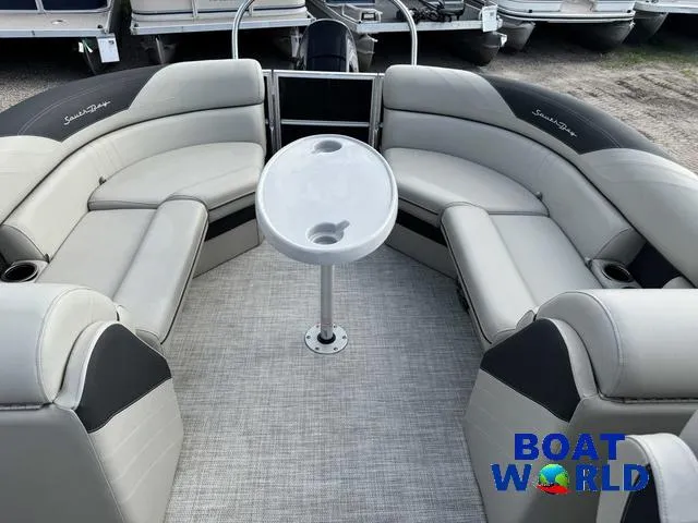 Slide: The Image of South Bay 224RS LE Pontoon & 140HP Suzuki 4-Stroke EFI 2023 - 8