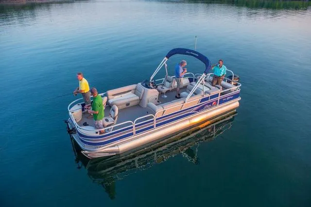 Slide: The Image of Sun Tracker Fishin' Barge 24 DLX 2015 - 3