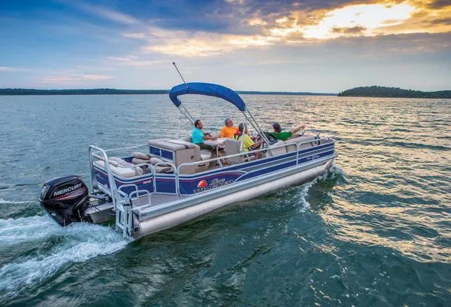 Slide: The Image of Sun Tracker Fishin' Barge 24 DLX 2015 - 4