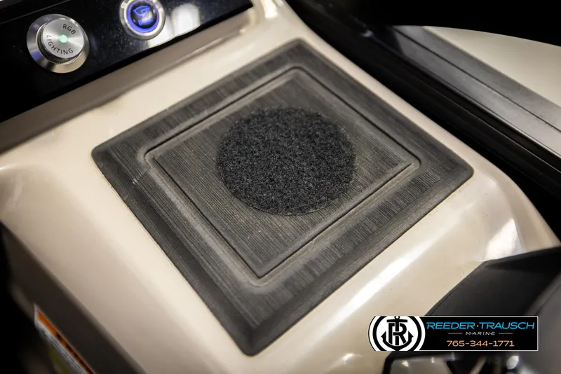 Slide: The Image of Control panel of 2023 Barletta 21 UC boat with RGB lighting button. - 44