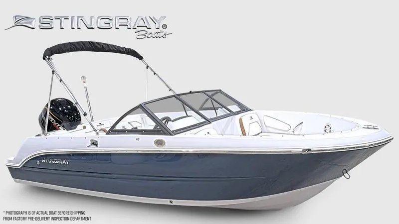 The Image of 2026 Stingray 172 DC boat with sleek design and modern features. - 1