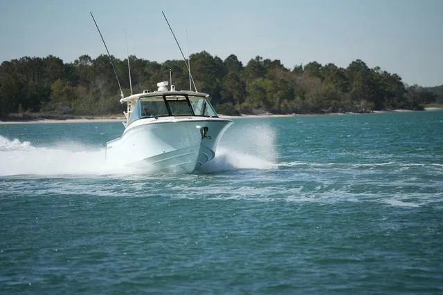 Slide: The Image of Grady-White Freedom 325 2025 - 10