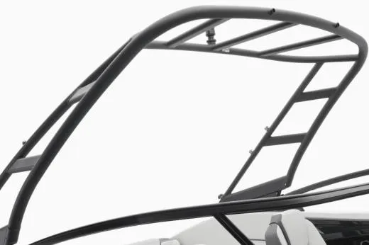 Slide: The Image of 2025 Yamaha Boats AR250 interior with modern seating and sleek design. - 4