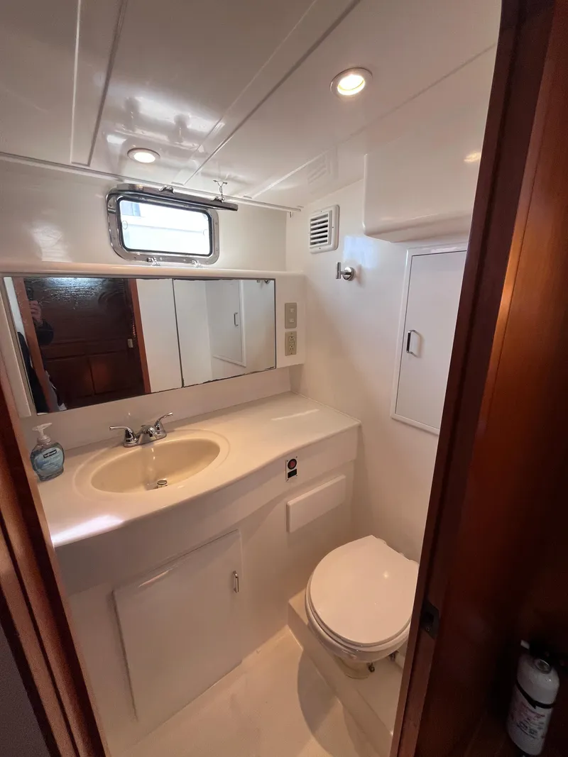 Slide: The Image of Symbol 42' Sun Deck Trawler 2000 - 37