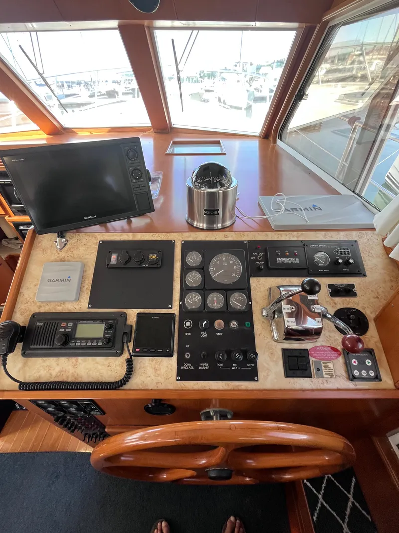 Slide: The Image of Symbol 42' Sun Deck Trawler 2000 - 46