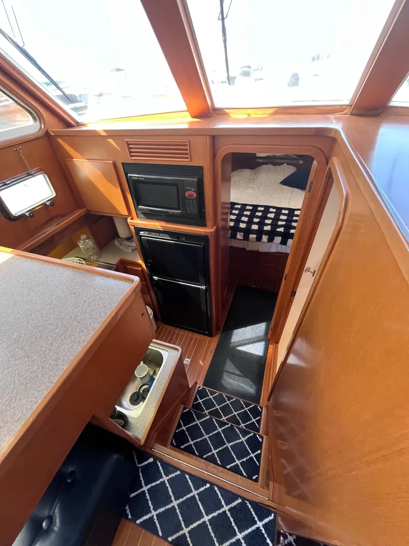 Slide: The Image of Symbol 42' Sun Deck Trawler 2000 - 49