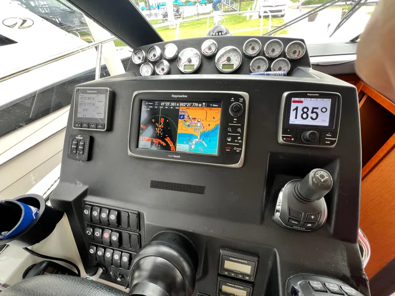 Slide: The Image of 2017 Jeanneau NC11 interior with wooden door and steps. - 37