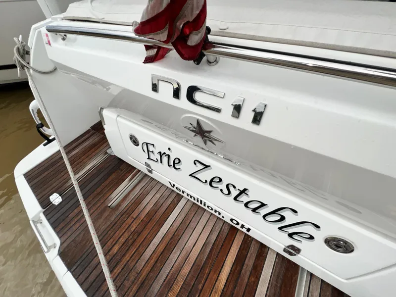 Slide: The Image of 2017 Jeanneau NC11 swim platform and teak decking  - 6