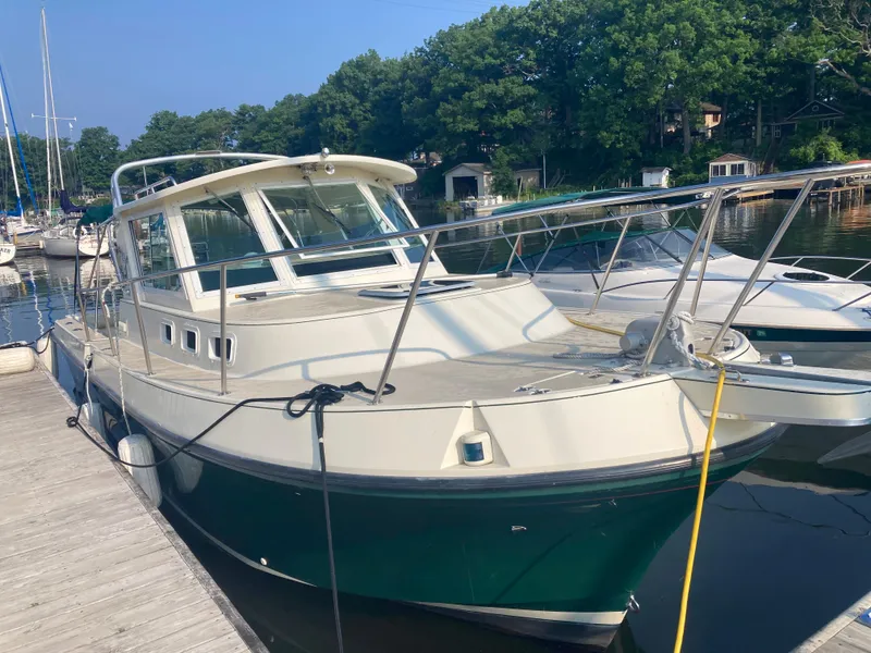 Slide: The Image of stbd bow view w/anchor windlass - 14