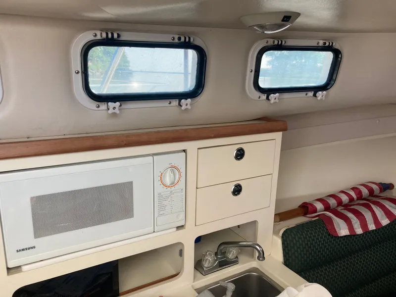 Slide: The Image of galley, microwave on port side - 5