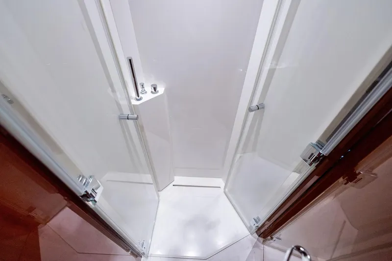 Slide: The Image of Shower in Riva 56' Rivale yacht, 2019 model. - 35