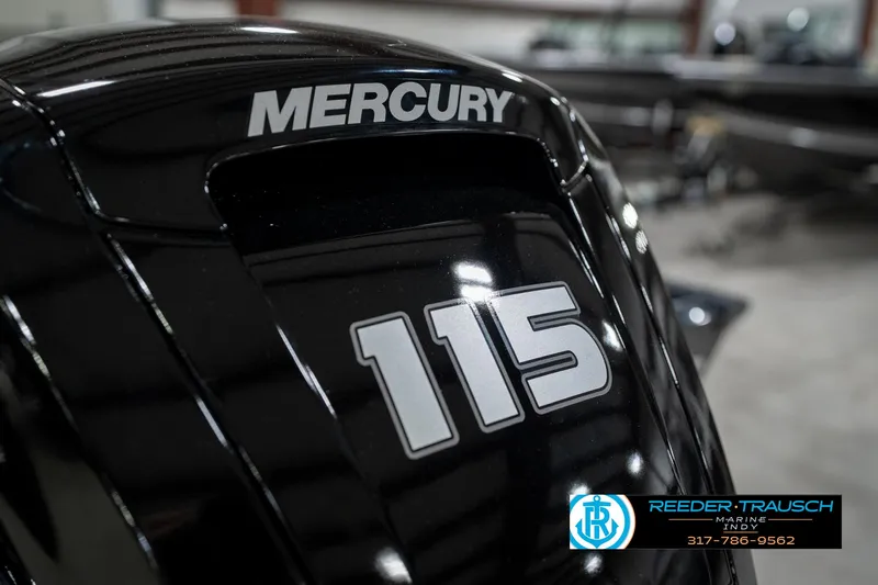 Slide: The Image of Mercury 115 outboard engine on 2026 Lund 1775 Adventure SS boat. - 45
