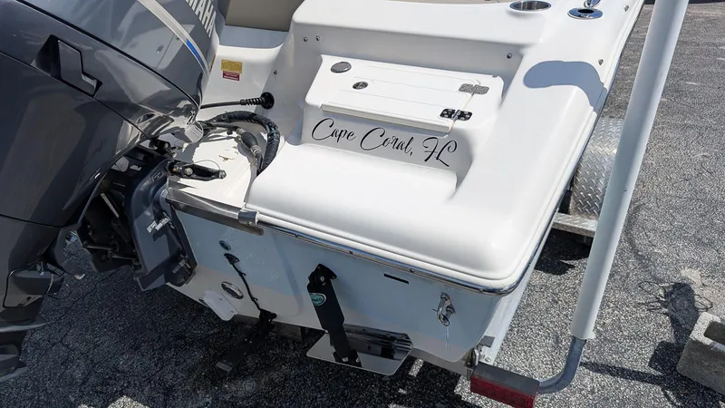 Slide: The Image of Key West 203 DFS boat, 2021 model, with Yamaha motor, Cape Coral, FL. - 4
