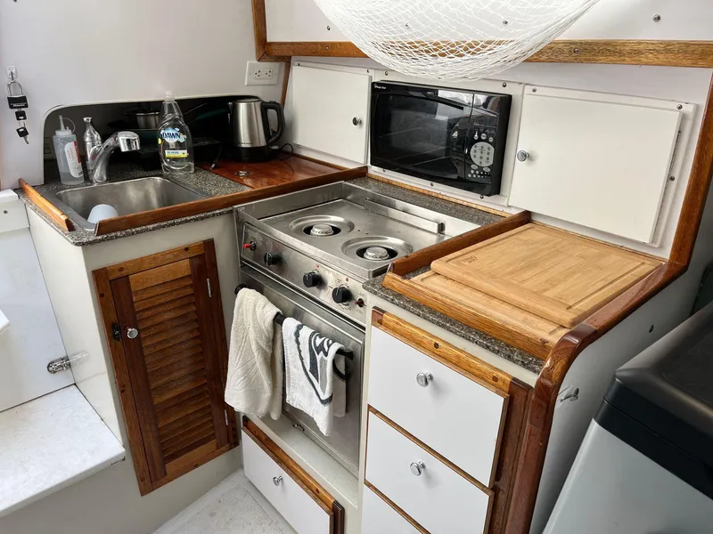 Slide: The Image of Islander 30 MK II - Galley - 3