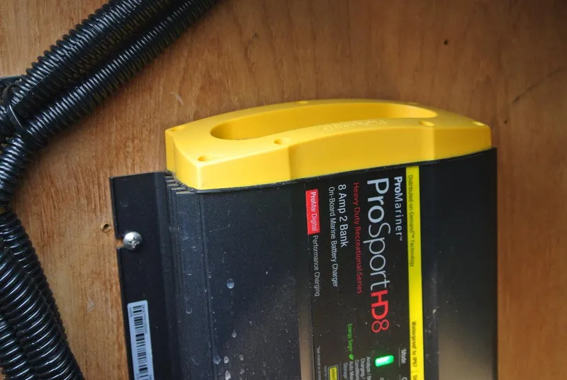 Slide: The Image of ProMariner ProSport HD8 marine battery charger on O'Day 272, 1986 model. - 20