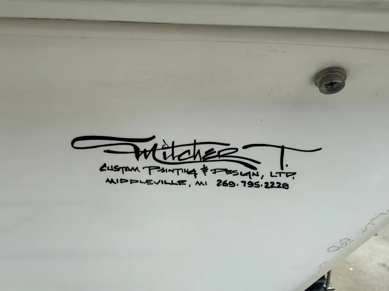 Slide: The Image of 2003 Sunsation 288 boat with custom painting by Mitcher T., Middleville, MI. - 4