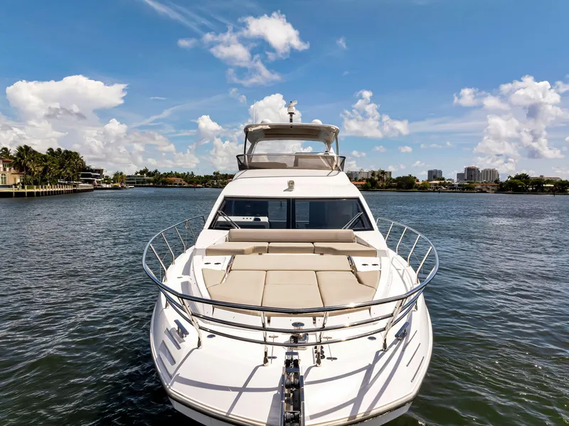 Slide: The Image of Azimut Fly 60 yacht, 2022 model, cruising on a sunny day with clear skies. - 5