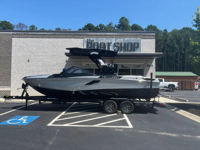 The Image of 2025 Centurion Ri245 boat on trailer outside The Boat Shop. - 0