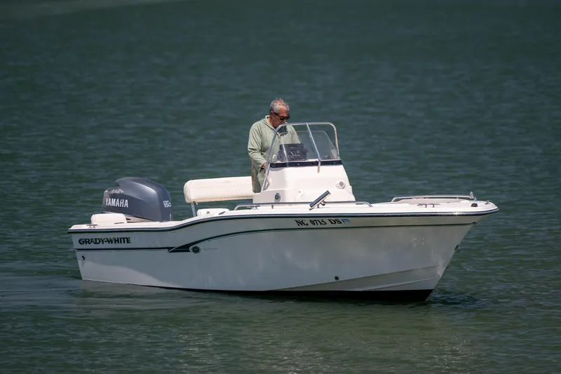 The Image of 2010 Grady-White Sportsman 180 boat on water with Yamaha engine. - 0