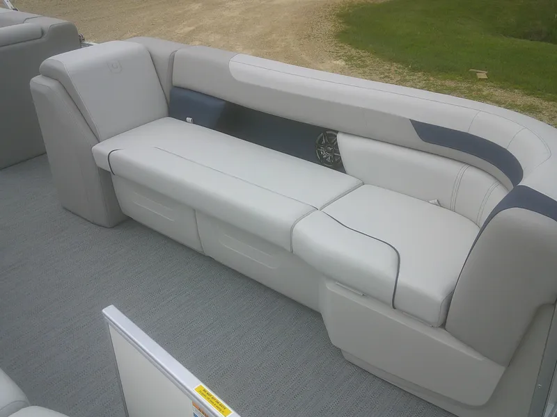 Slide: The Image of Luxurious seating on 2026 Godfrey 2286 Sweetwater Cruise Special Edition boat. - 4
