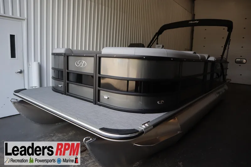 The Image of 2025 Bentley Pontoons 220 Cruise XL in showroom, sleek design, modern features. - 0