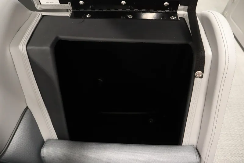 Slide: The Image of Open storage compartment in 2025 Bentley Pontoons 220 Cruise XL boat. - 25