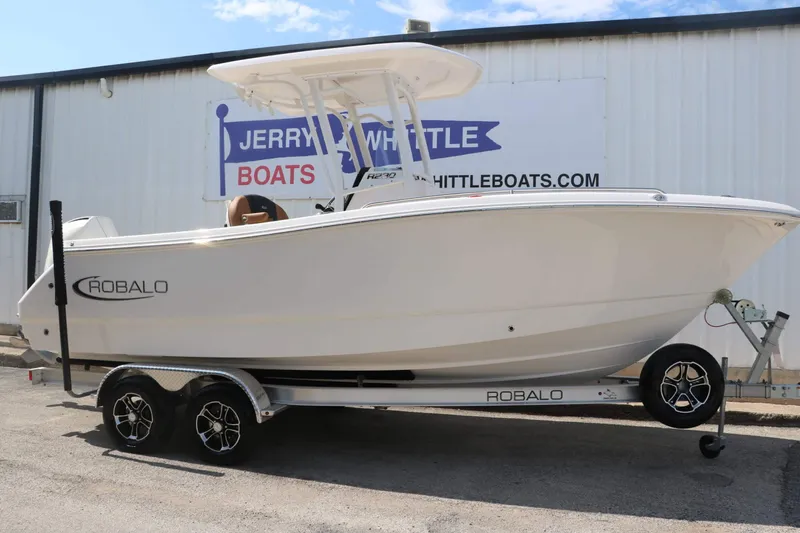 Slide: The Image of Robalo R230 Center Console 2024 - 2
