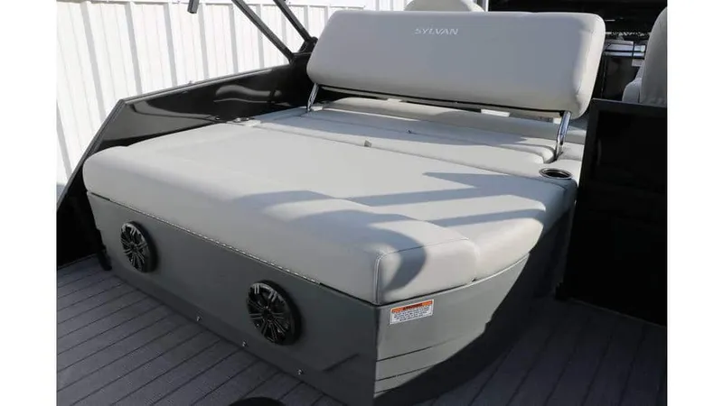 Slide: The Image of Sylvan Mirage 820 CLZ DH Premium Pontoon Includes Custom Trailer 2026 - 8