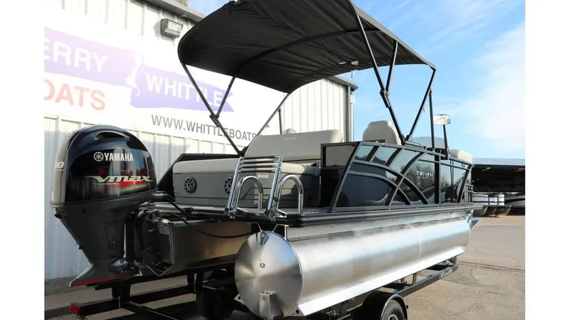 Slide: The Image of Sylvan Mirage 820 CLZ DH Premium Pontoon Includes Custom Trailer 2026 - 24