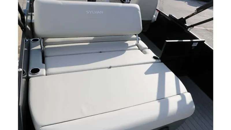 Slide: The Image of Sylvan Mirage 820 CLZ DH Premium Pontoon Includes Custom Trailer 2026 - 7