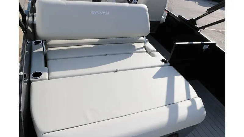 Slide: The Image of Sylvan Mirage 820 CLZ DH Premium Pontoon Includes Custom Trailer 2026 - 7