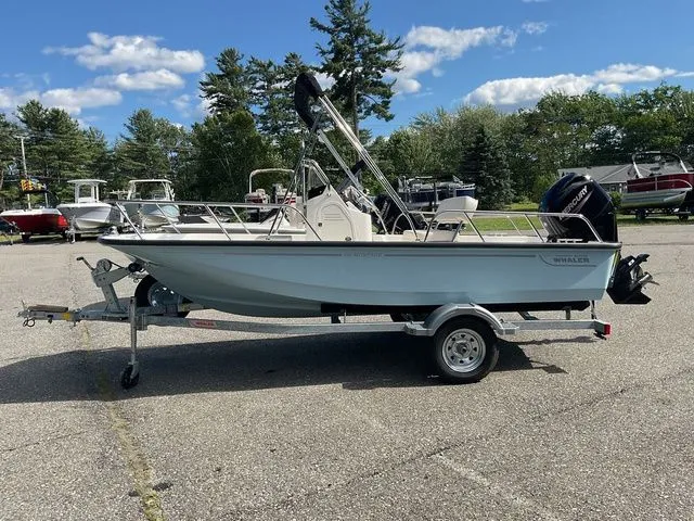 Slide: The Image of Boston Whaler 150 Montauk 2025 - 2
